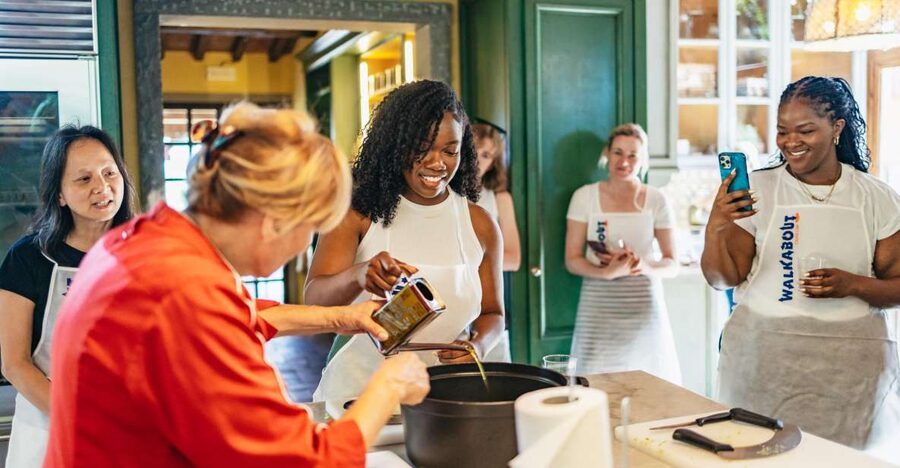 Florence: Cooking Class at a Tuscan Farm & Local Market Tour - The day at a glance