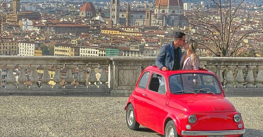 Florence: Vintage Fiat 500 Tour with Wine Tasting at Winery - Starting on Via del Campuccio