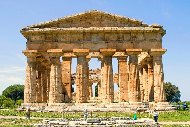 From Castellabate: Paestum Temples+Mozzarella Farm - What the private minivan changes