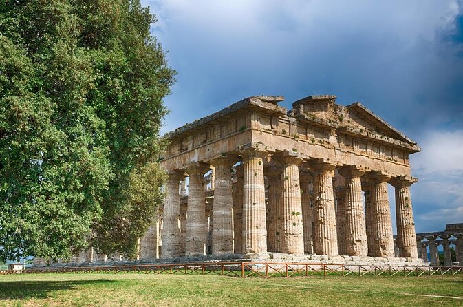 From Castellabate: Paestum Temples+Mozzarella Farm - Tenuta Vannulo: seeing how bufala mozzarella is made