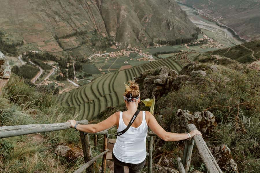 From Cusco: Private Pisac Ruins and Alpaca Farm Day Trip - Approaching Pisac through the Sacred Valley