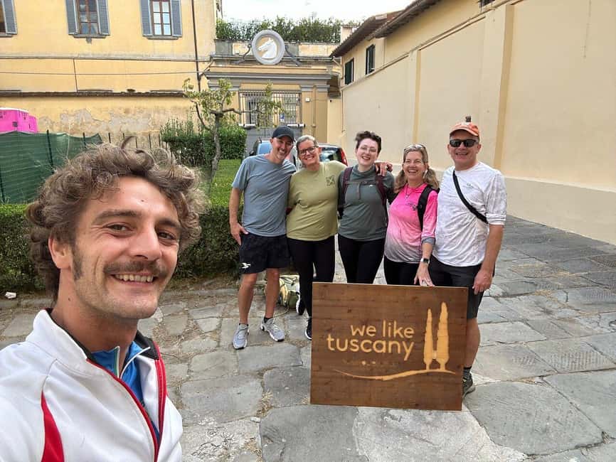 From Florence: Tuscan Hills Biking with Farm Tour and Lunch - Leaving Florence by bike from Via del Campuccio