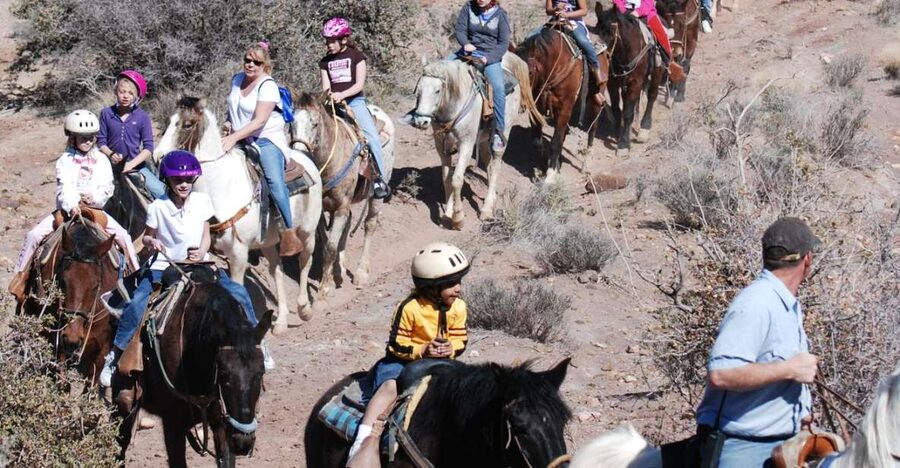 From Las Vegas: Maverick Ranch Breakfast and Horseback Ride - The 1.5-hour horseback ride