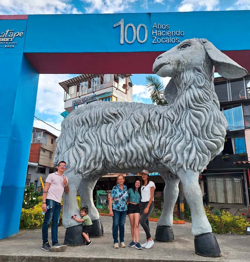 From Medellin: Guatapé & Peñol Rock with Boat & farm animals - What the $301 group price really buys