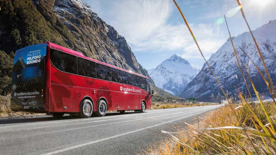 From Queenstown: Coach, Farm Tour & Milford Nature Cruise - Milford Road and the best scenic stops