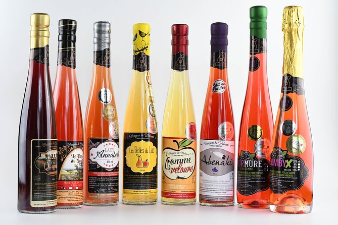 Fruit alcohol tasting + Velvet Orchards audio tour - How much time to allow at 324 QC-169