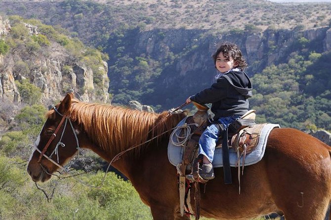 Full-Day Ranch Adventure and Horseback Riding Tour - Saddling up for the descent into Coyote Canyon