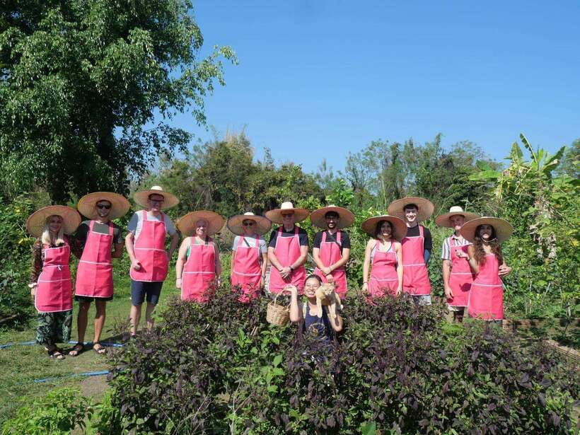 Full Day Thai Cooking Class in Organic Farm and Market - Cooking five or six dishes from the menu