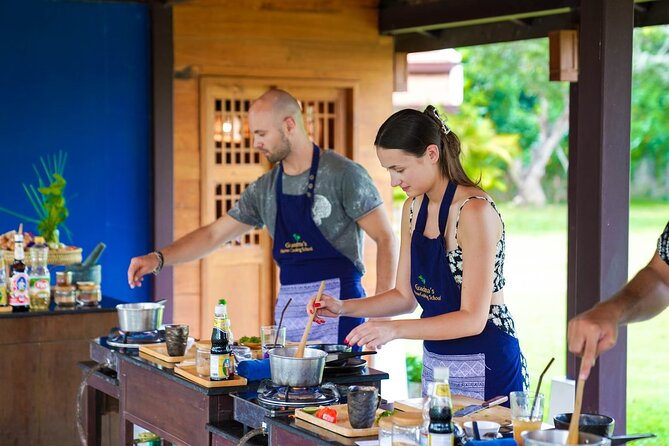 Full-Day Thai Cooking Class with Grandma - Market and Farm Tour - From the market to a farm among rice fields