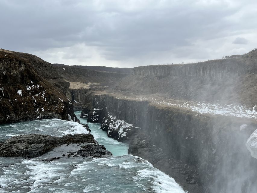 Golden circle, hot spring bakery, tomato farm private tour - Gullfoss: the Golden Falls in close-up
