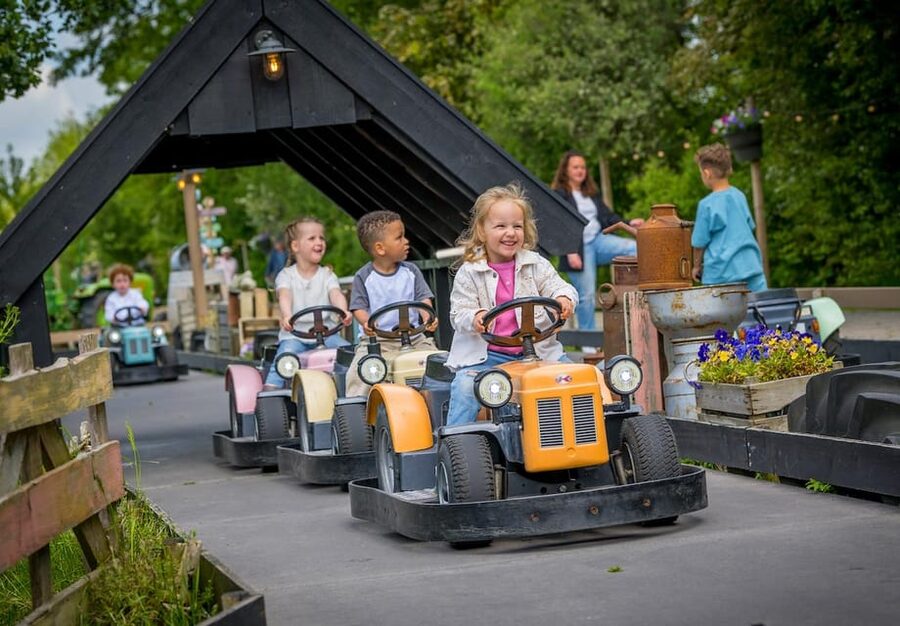 Groot-Ammers: Adventure Farm Molenwaard Entry Ticket - Farm sheds, wooden shoes, and the windmill