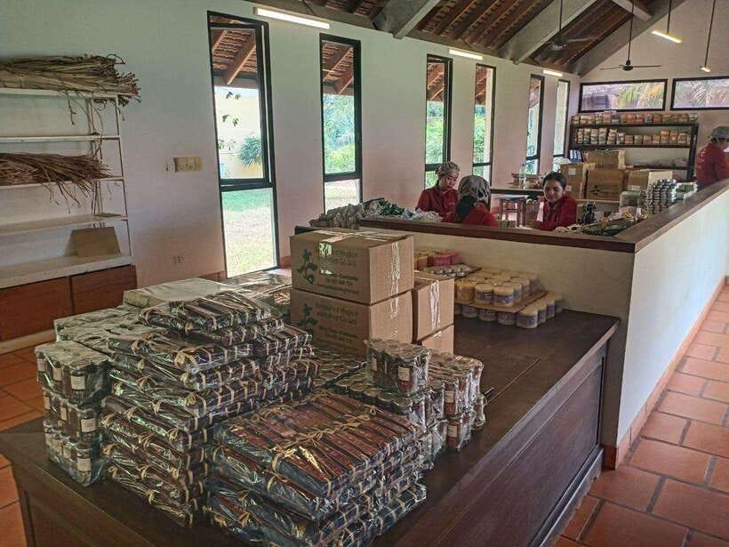 Half Day Trip: Silk Farm, Satcha, and Senteur d'Angkor Tour - The Silk Farm: from mulberry trees to finished fabric