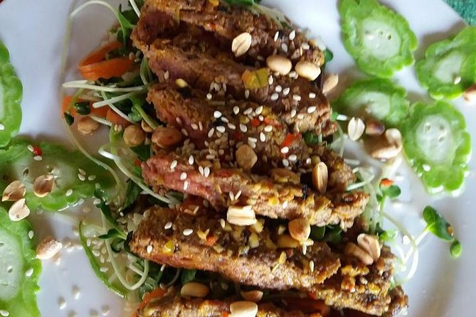 Ho Chi Minh City Full-Day Farm trip with Healthy Cooking Class - Eating the work you just made