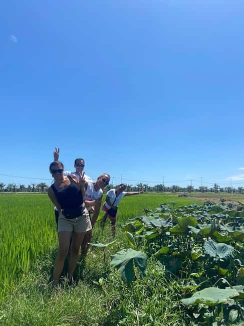 Hoi An: Cycling - Water Buffalo Riding Farming and Fishing - Fishing for Fish and Purple Crabs