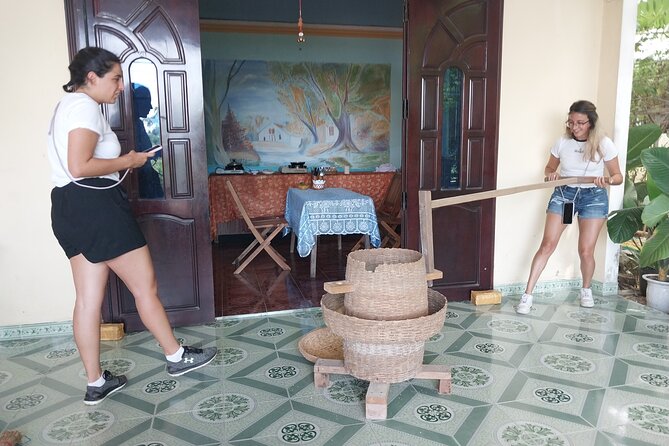 Hoi An Home Hosted Meal in Rice Farmer Home - Hearing how village work is changing