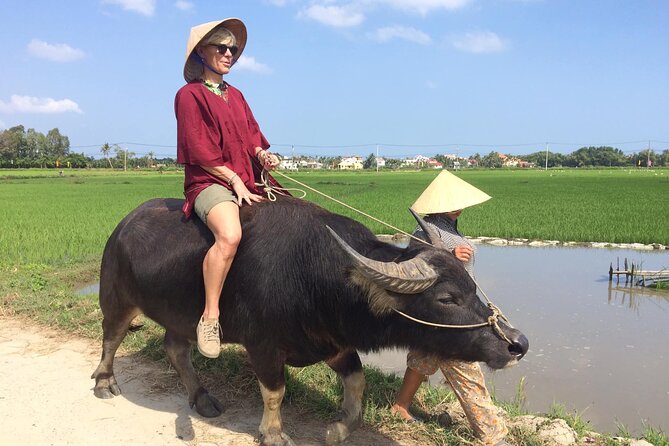Hoi An Rice Farm Tour and Buffalo Riding with Local Home Meal - Meeting a Farmer in the Middle of the Fields