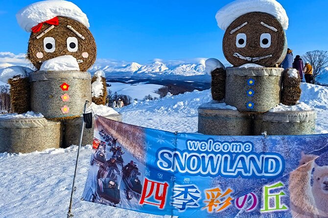 Hokkaido Farm Tomita Shikisai Hill Waterfall& Blue Pond Day Tour - Guides, language, and the ride between stops
