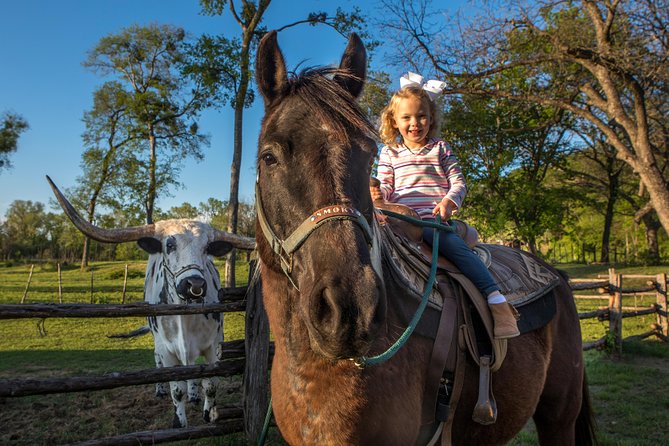 Horseback Riding on Scenic Texas Ranch near Waco - The Brazos River bluff is the main payoff
