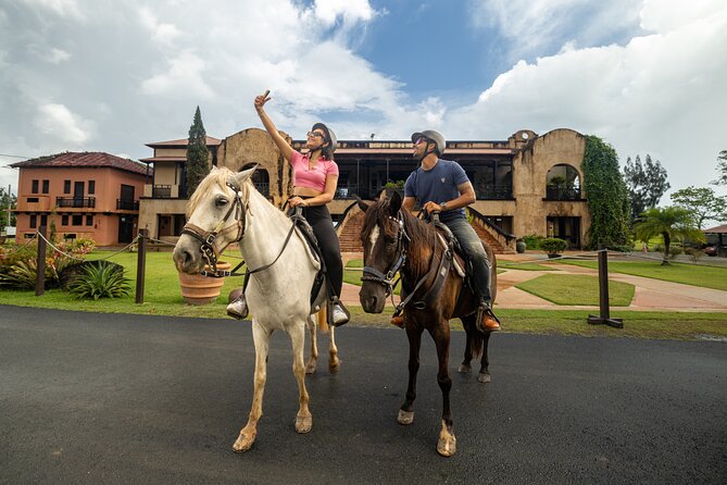 Horseback Riding Tour at Private Ranch - The safety briefing and horse assignment