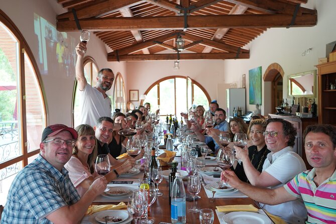 It's Wine Time! 2 wineries & farm-to-table lunch—max 8 pp - Leaving Florence for the Tuscan hills