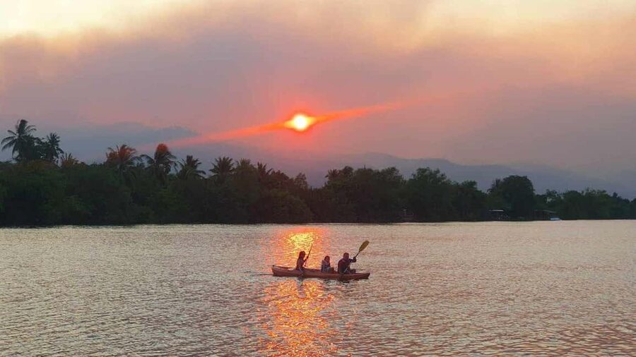 Kampot Pepper farm & Kayak trip around Green cathedral Sunse - Seeing salt made outside Kampot