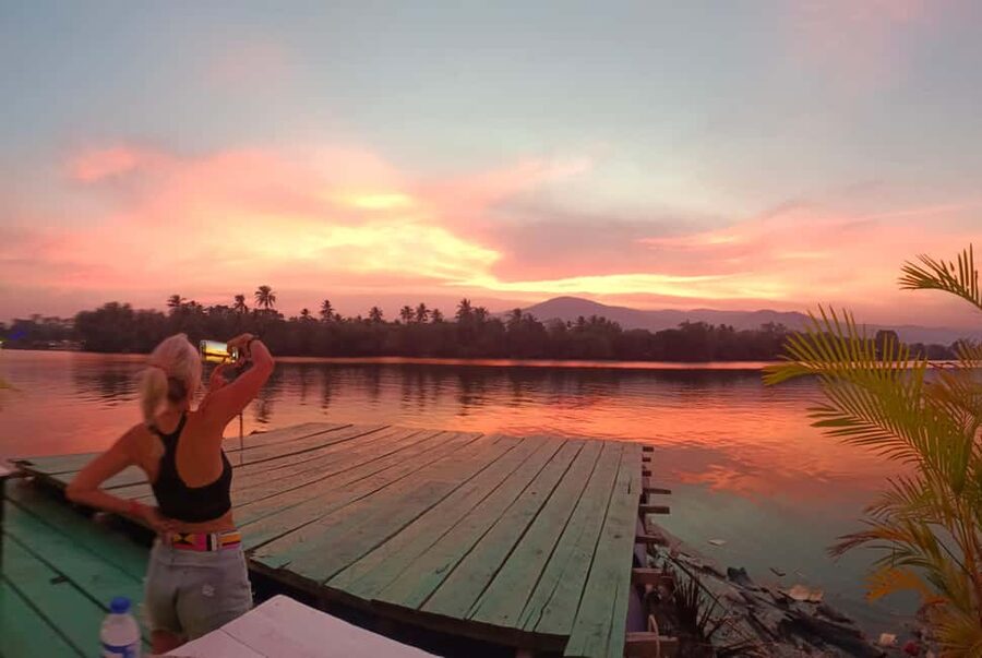 Kampot Pepper farm & Kayak trip around Green cathedral Sunse - Who will enjoy this day most