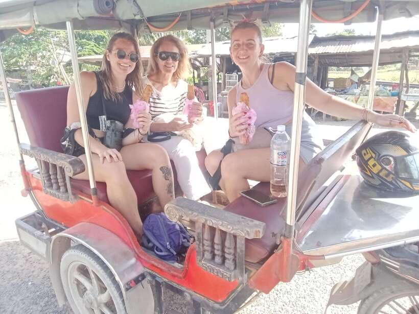 Kep town: Local tuk tuk to Countryside & Pepper farm - La Plantation: Pepper, Tasting, and Farm Work
