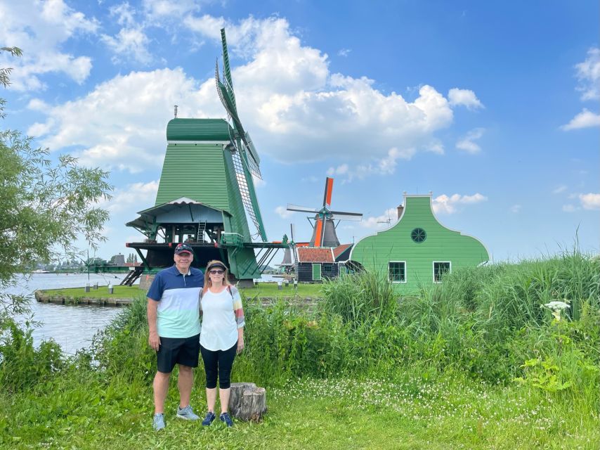 Keukenhof, Tulip Farm, Flower Fields & Windmills - Marken: village streets and a slower final stop