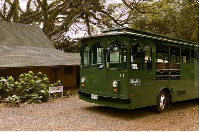 Kualoa Ranch - Kualoa Grown Tour - Riding the trolley instead of walking the ranch