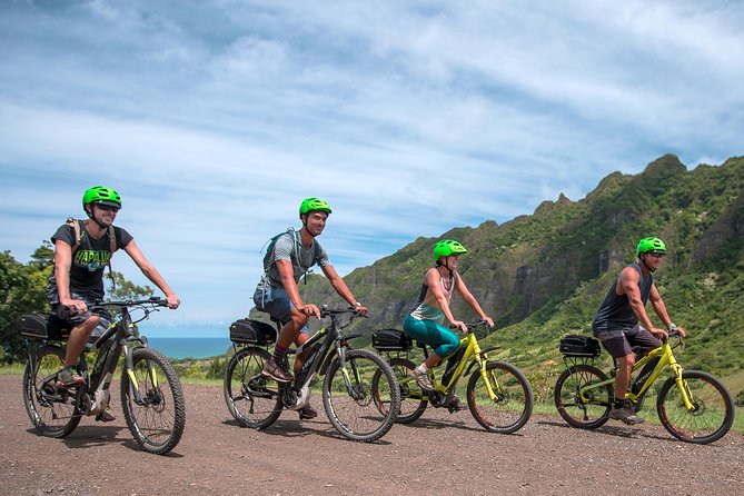 Kualoa Ranch: Novice E-Bike - Learning the Yamaha pedal-assist system