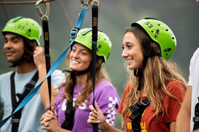 Kualoa Ranch - Zipline Tour - Short hikes, native plants, and the effort between rides