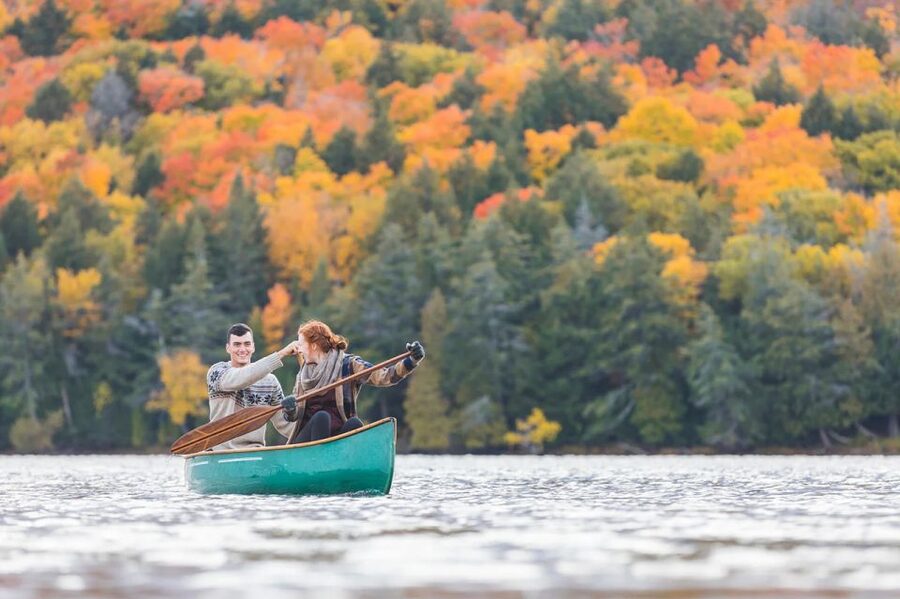 Lapland: Canoeing Trip with Reindeer and Husky Farm Tour - A full day that mixes animals and water