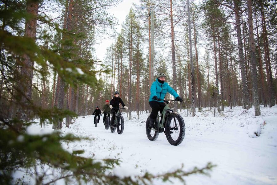 Levi: Reindeer Farm E-Fatbike Safari - Setting Out From Kelo Rental & Safaris