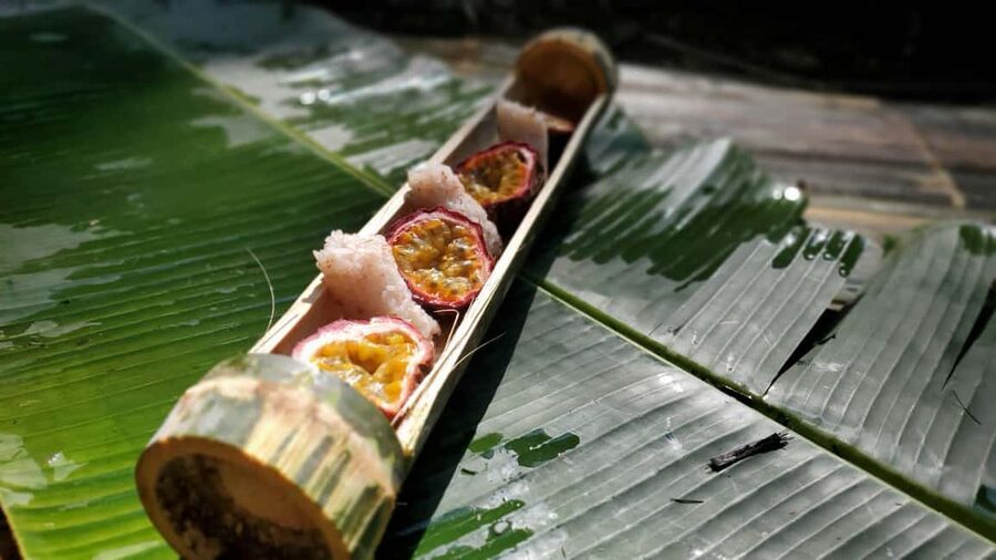 Luang Prabang: Bamboo Forest Cooking-class & Farm Visit - Preparing rice, meat, and fish with forest methods