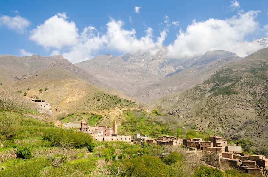 Marrakech: Anima Garden, Saffron Farm and Ourika Valley Trip - Lunch beside the Ourika River