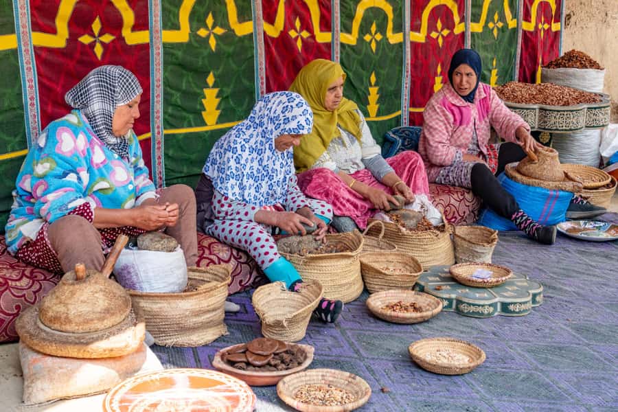 Marrakech: Anima Garden, Saffron Farm and Ourika Valley Trip - Anima Garden turns a garden into an art walk