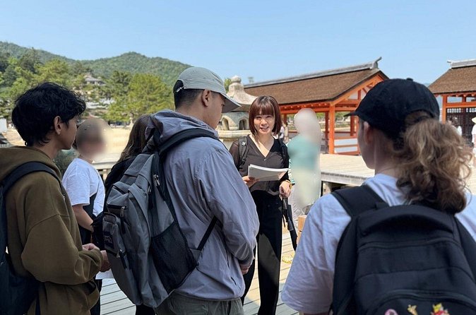 Miyajima Guided Tour and Fresh Oyster Farm Tour - An hour on Omotesando Shopping Street