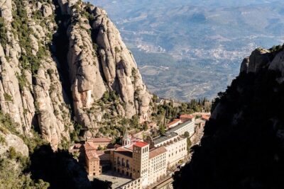 Montserrat Lunch & Wine at Farmhouse Small Group from Barcelona
