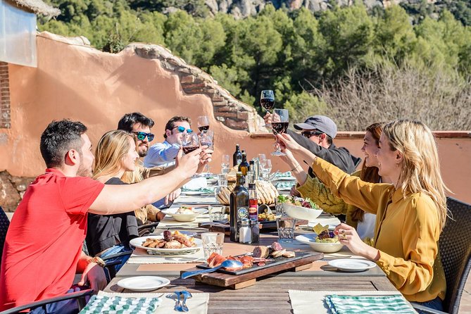 Montserrat Lunch & Wine at Farmhouse Small Group from Barcelona - Guide quality and group size