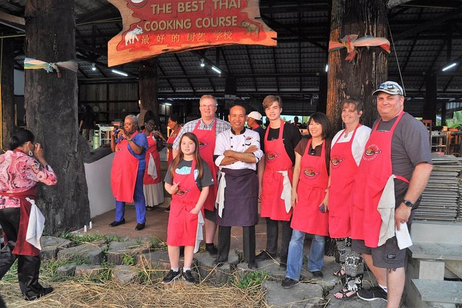 Morning Cooking Class in Organic Farm with Local Market Tour - Key points at a glance