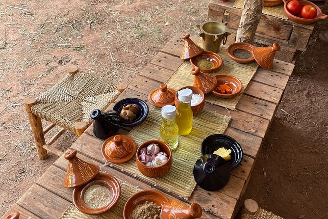 Moroccan Cooking Class and Eco-Farm Visit - Full day - Three hours at the cooking table