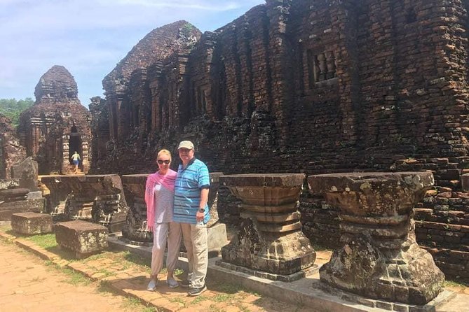 MY SON Tour & Hoi An Countryside with Basket Boat, Buffalo Ride,Farming Activity - My Son Sanctuary and its Cham temple towers