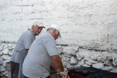 Barbecue at a Mykonian Farm