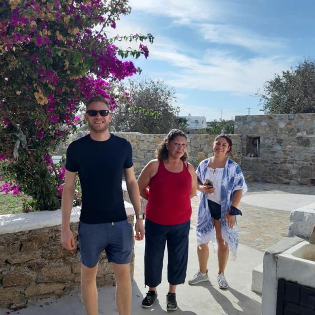 Mykonos: Farm, Ano Mera Village, and Beaches Guided Tour - Transport, guides, and what the $58 covers