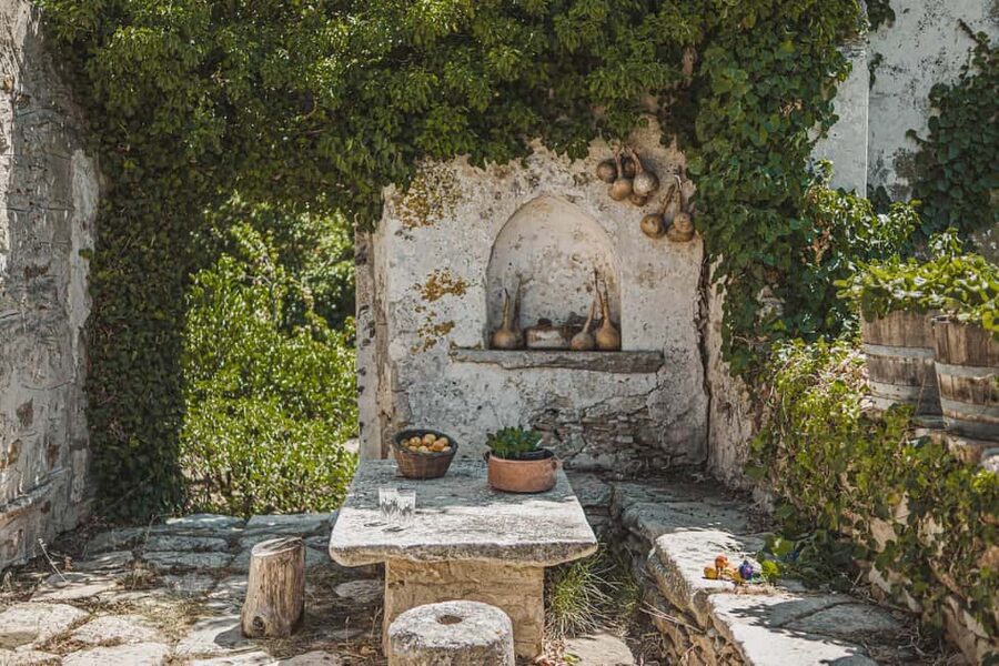Naxos: Family Farm-table Cooking, Kouros Tour & Live Music - Reaching the family farm at Flerio
