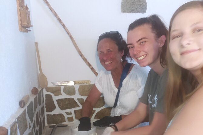 Naxos Farm Experience and cheese making - Milking and the start of the cheese process