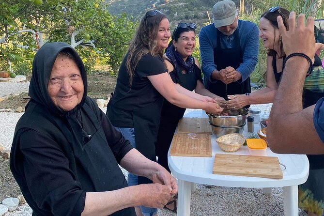 Naxos Perivoli Farm Experience & Wood-fire Cooking Class - Olive groves, Naxian potatoes, and seasonal produce