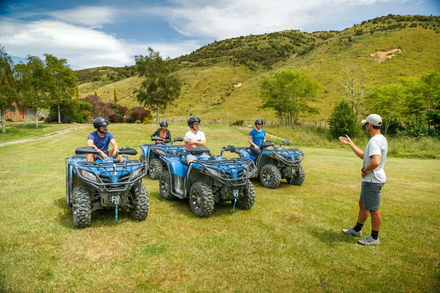 Nelson: Guided Quad Biking Tour Through Forest and Farmland - Choosing Between the 1.5-Hour and 2.5-Hour Routes