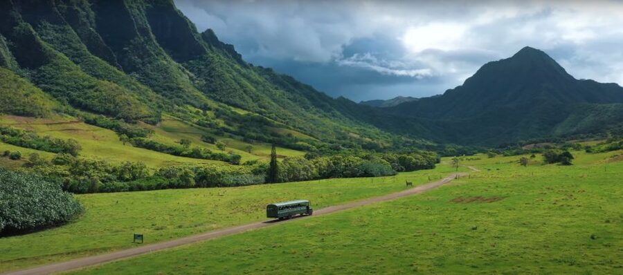 Oahu: Kualoa Ranch Hollywood Film Locations Tour - The mountain, jungle, and ocean views