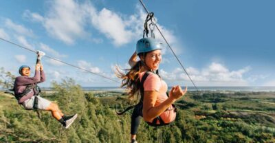 North Shore Zip Line Adventure with ATV and Farm Tour